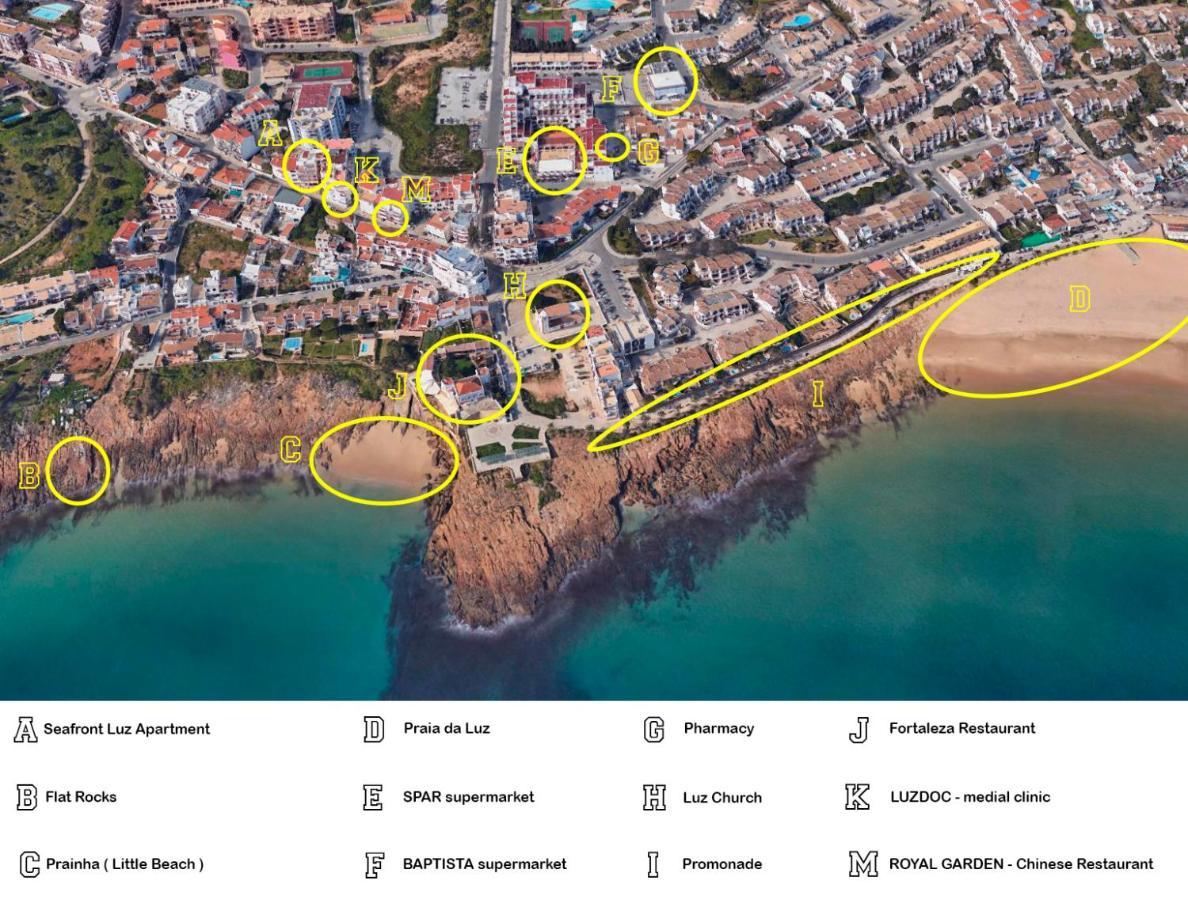 Seafront Luz Apartment Exterior foto